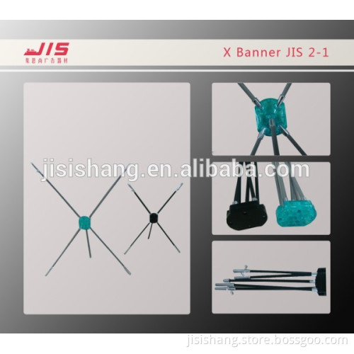22*40cm mini table X banner stand plastic adverting equipment banner stand